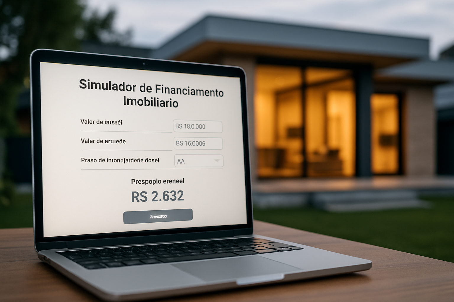 Como usar o simulador habitacional da Caixa para comprar uma casa em condomínio fechado em Curitiba?