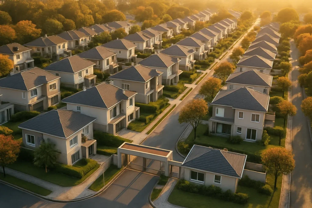 setor imobiliário em alta