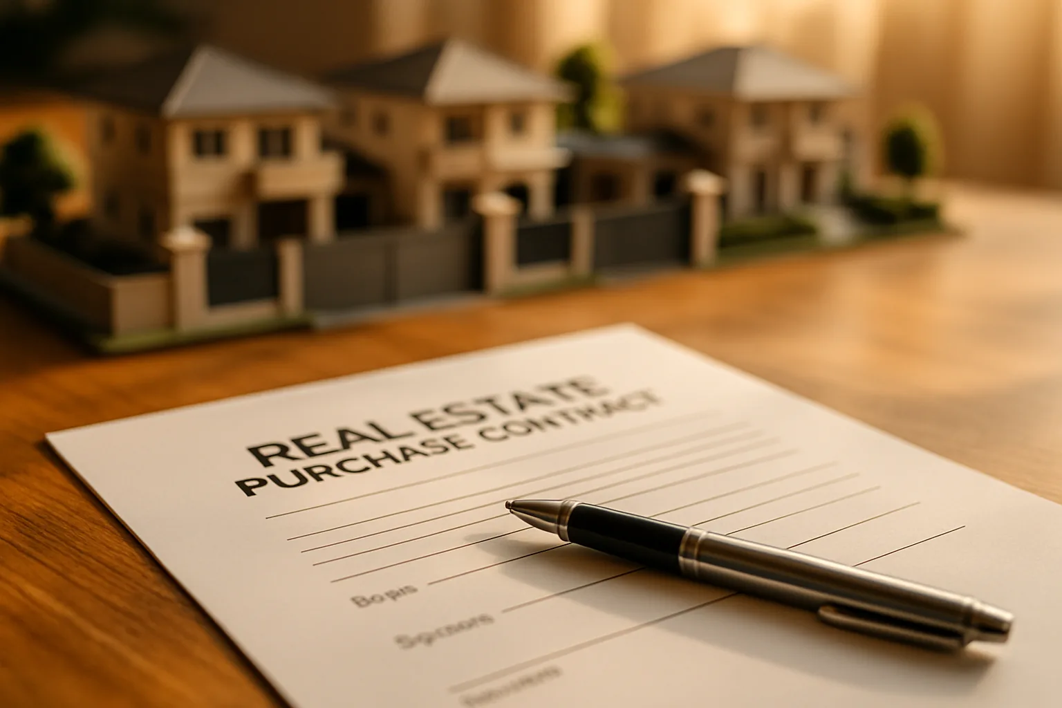 O que verificar no contrato de compra e venda antes de assinar uma casa em Curitiba?